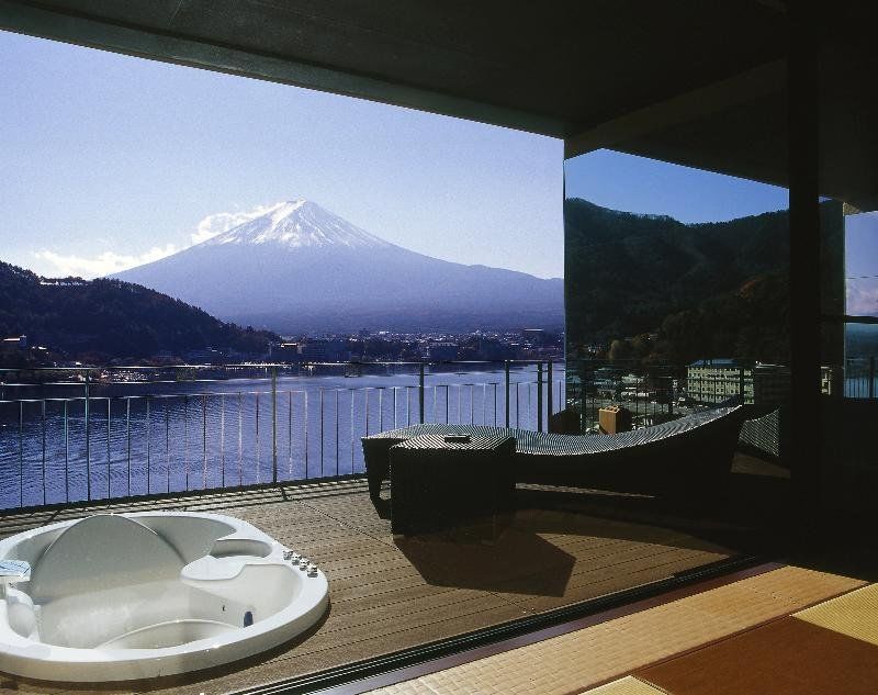 Kaze No Terrace Kukuna Hotel Fujikawaguchiko Zewnętrze zdjęcie